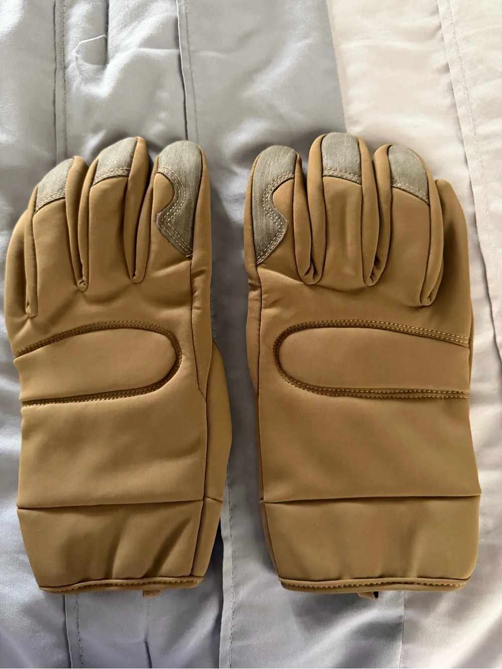 3M Thinsulate Brown and Gray Insulated Tactical Gloves